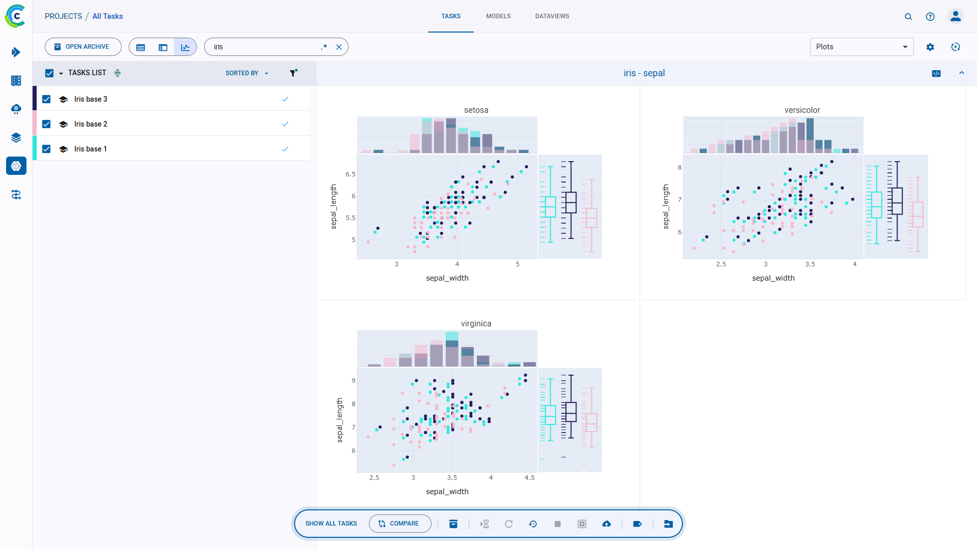 Merged comparison plots