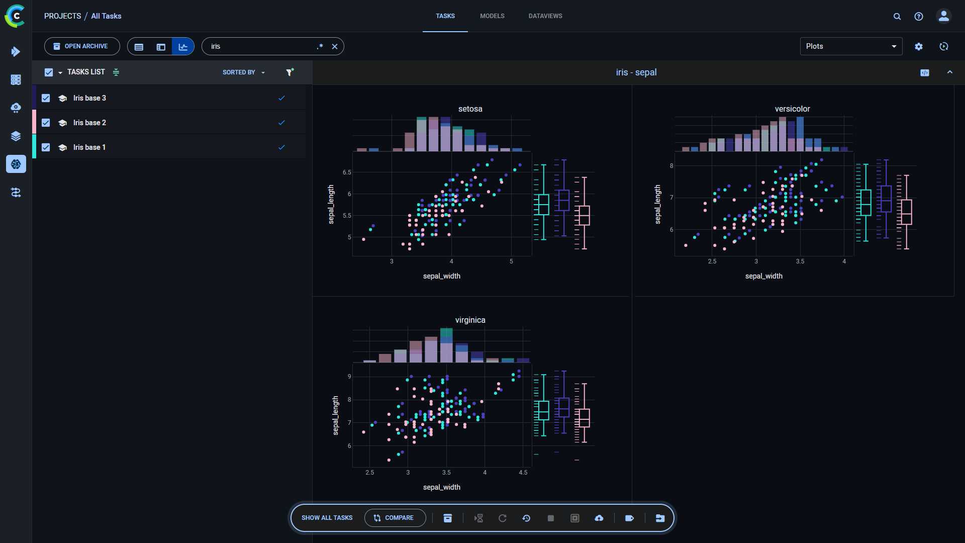 Merged comparison plots