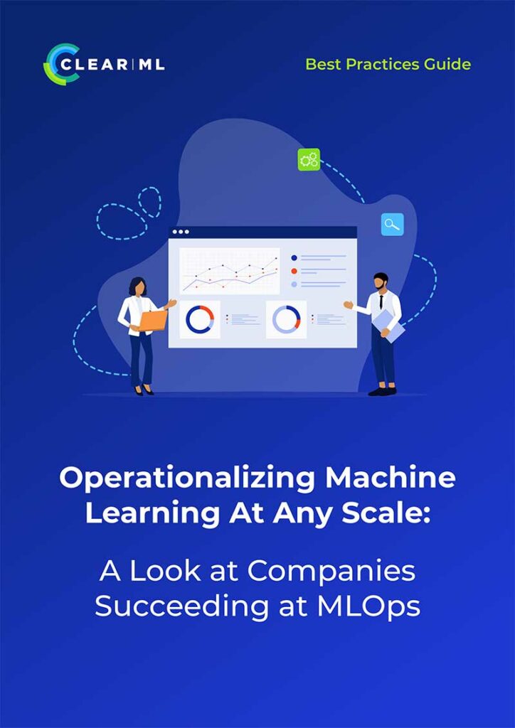 Whitepaper cover of Operationalizing Machine Learning At Any Scale